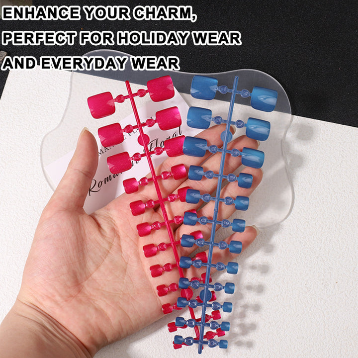 French Tip Press-On Nail Set Karnz