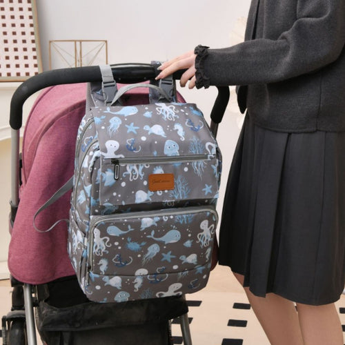 Dinosaur Print Multifunktionaler Rucksack Karnz