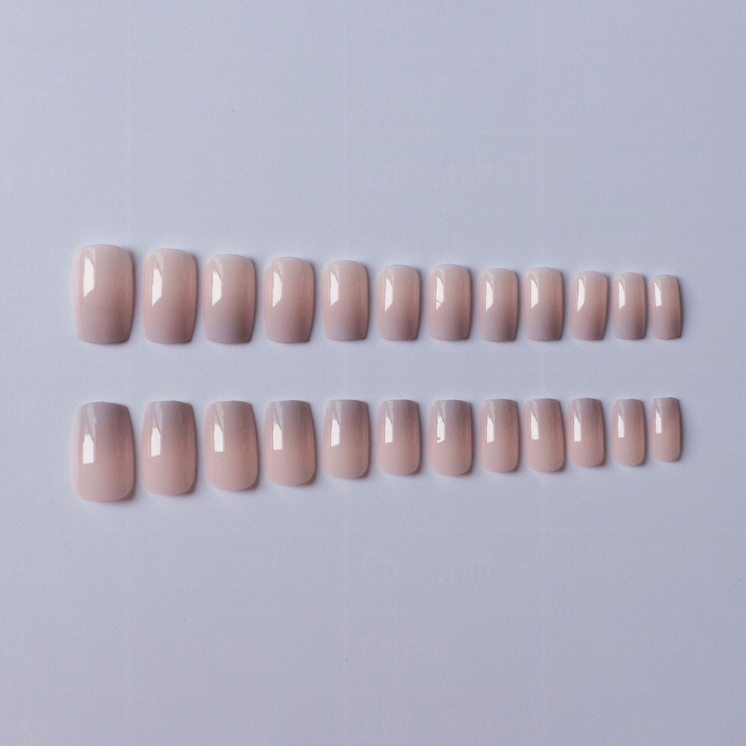 Elegante Ombre-Gel-Nailart