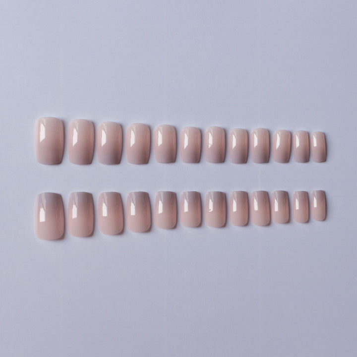 Elegante Ombre-Gel-Nailart