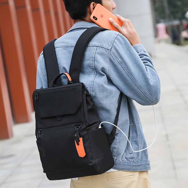 Moderner Strukturierter Business-Rucksack Karnz