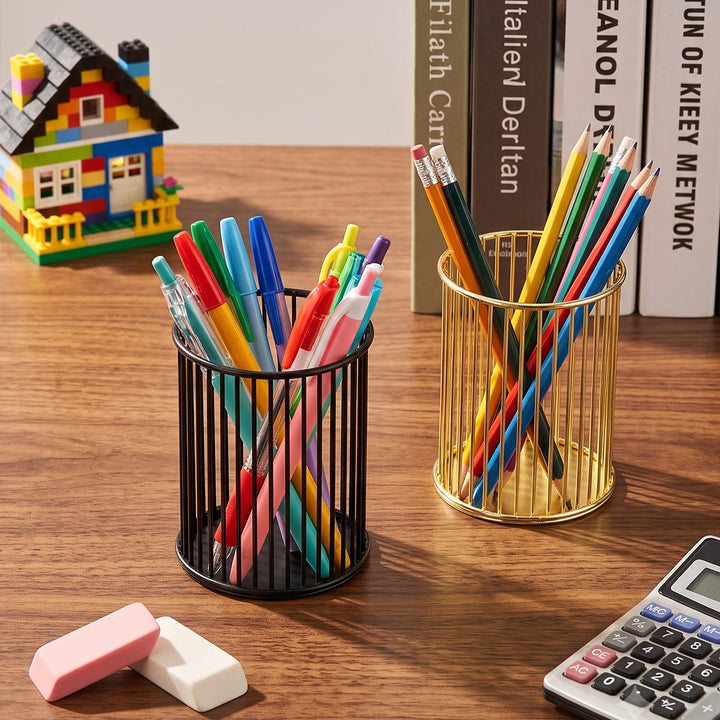 Eleganter Tischorganizer Aus Metallenen Stäben Karnz