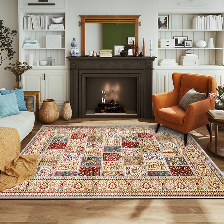 Klassischer, Vintage-inspirierter Teppich