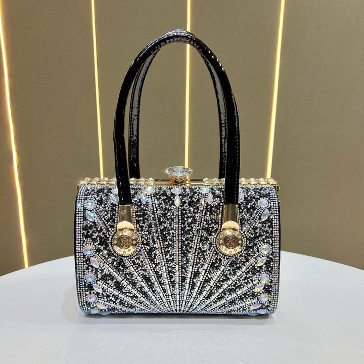Luxe Kristall-beschichtete Abendhandtasche