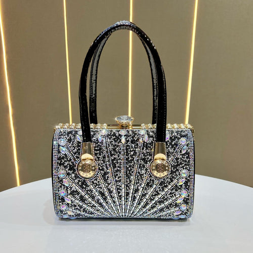 Luxe Kristall-beschichtete Abendhandtasche