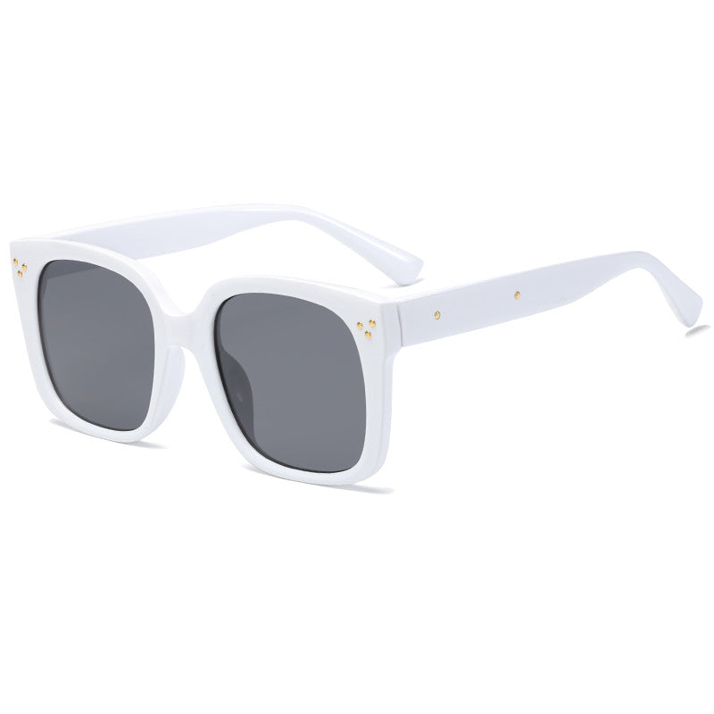 Damen quadratische Sonnenbrille mit innovativem Rahmen und UV-Schutz Karnz