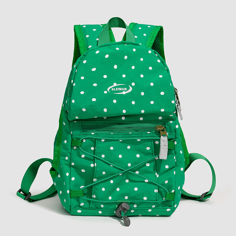 Trendy gepunkteter lässiger Rucksack Karnz