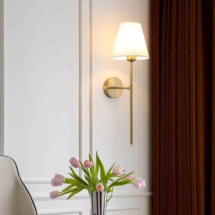 Wandmontierte dekorative Lampe