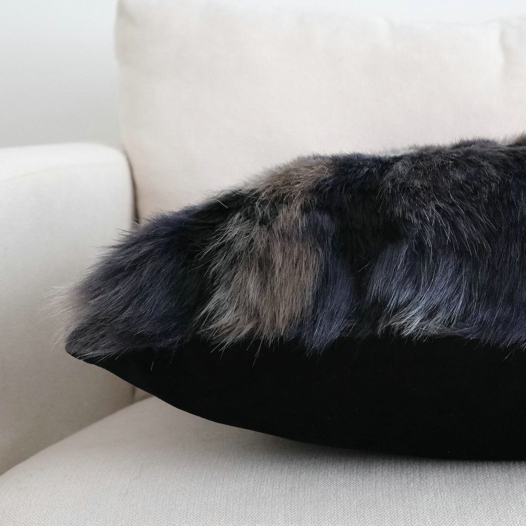 Faux-Fur-Akzentkissen für die Wohnkultur