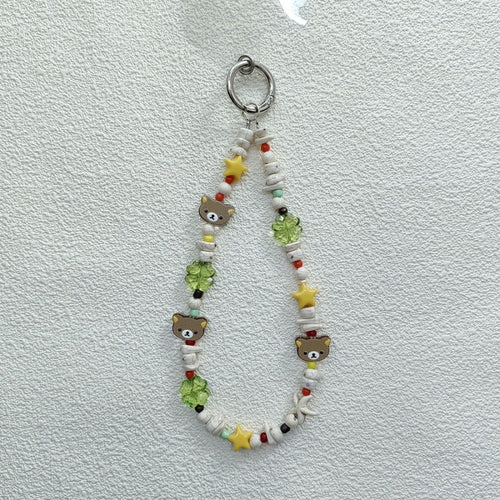 Spaß-Themen-Perlen-Schlüsselanhänger Halter Karnz