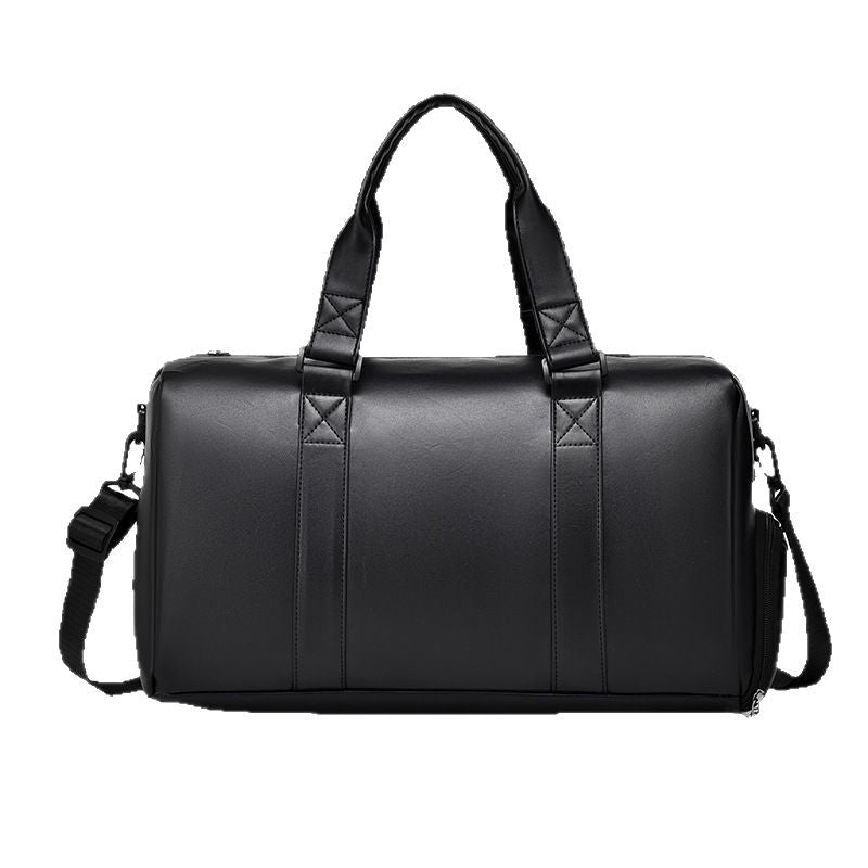 Stylische Leder-Wochenendtasche Karnz