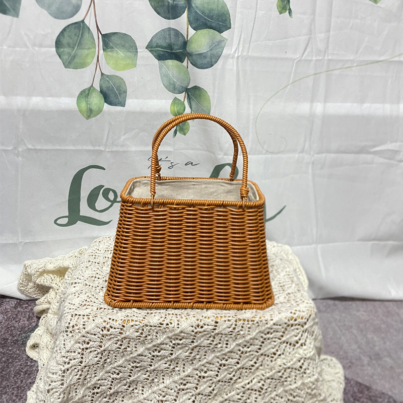 Dekorative Geflochtene Handgefertigte Tasche Karnz