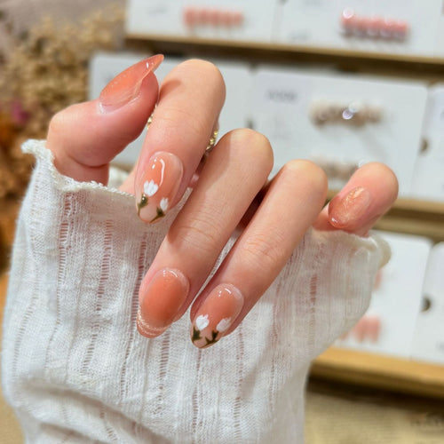 Floral Nail Art Press-On Nägel Karnz