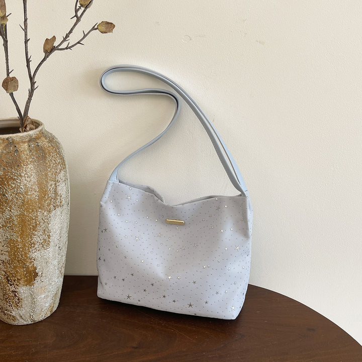 WoStellar Gemusterte Schultertasche Karnz