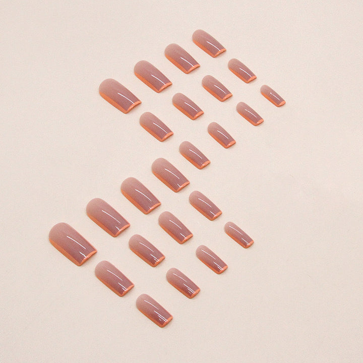Künstliche Nagelspitzen mit glamourösem Design und Neonakzenten Karnz