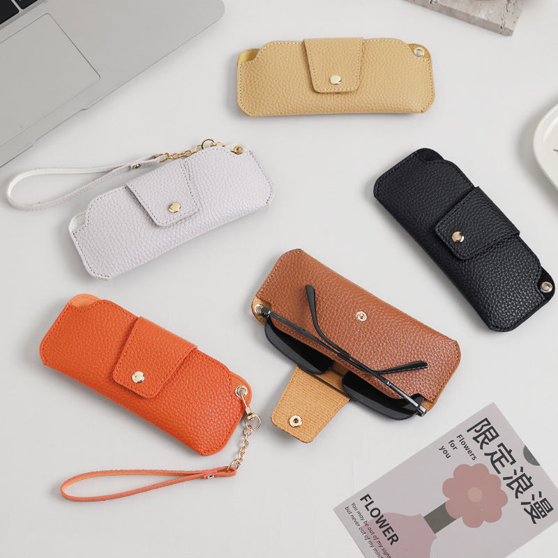 Premium Leder Sonnenbrillen Etui