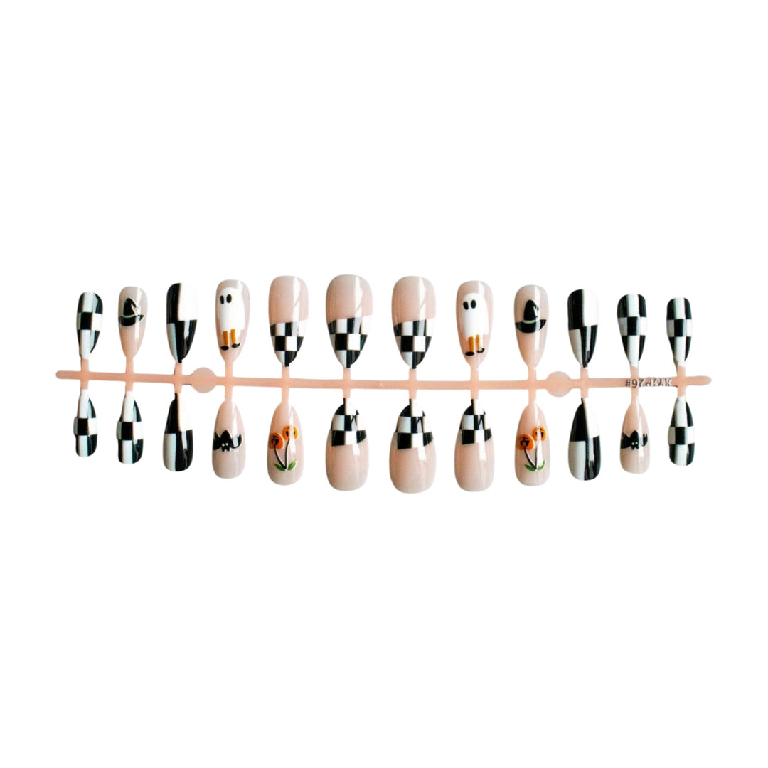 Halloween-Themen Künstlerisches Nagelkunstset