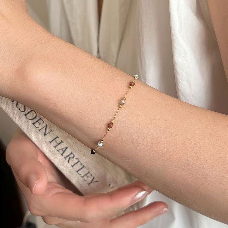 Elegante Perlenkette Karnz