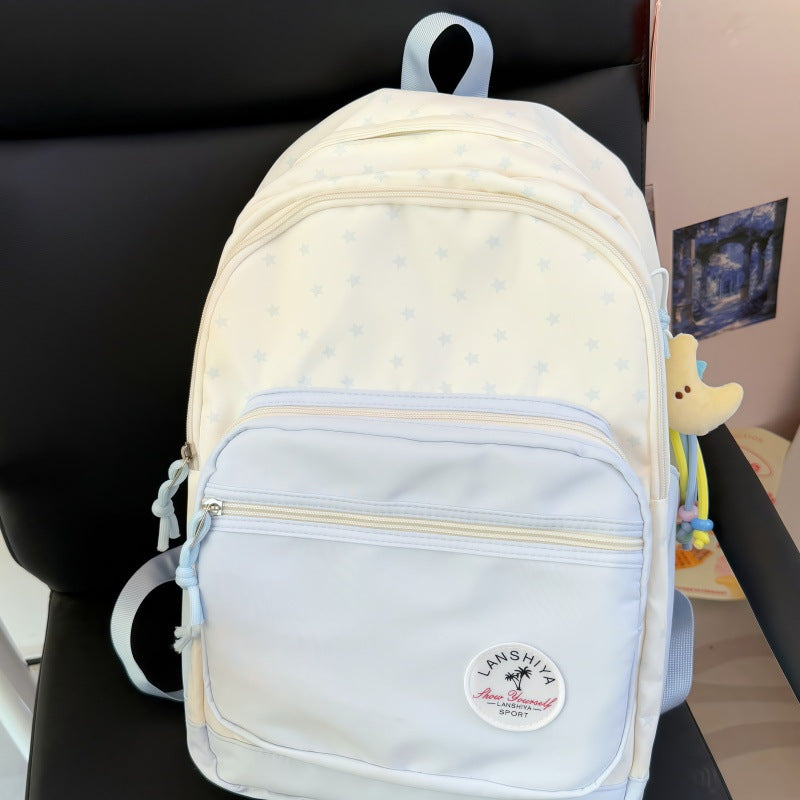 Stern-Muster Grafik Rucksack