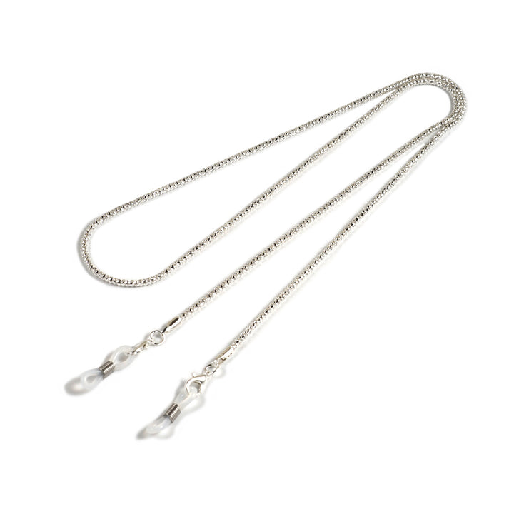 Elegante Goldene Metall Brille Kette Karnz