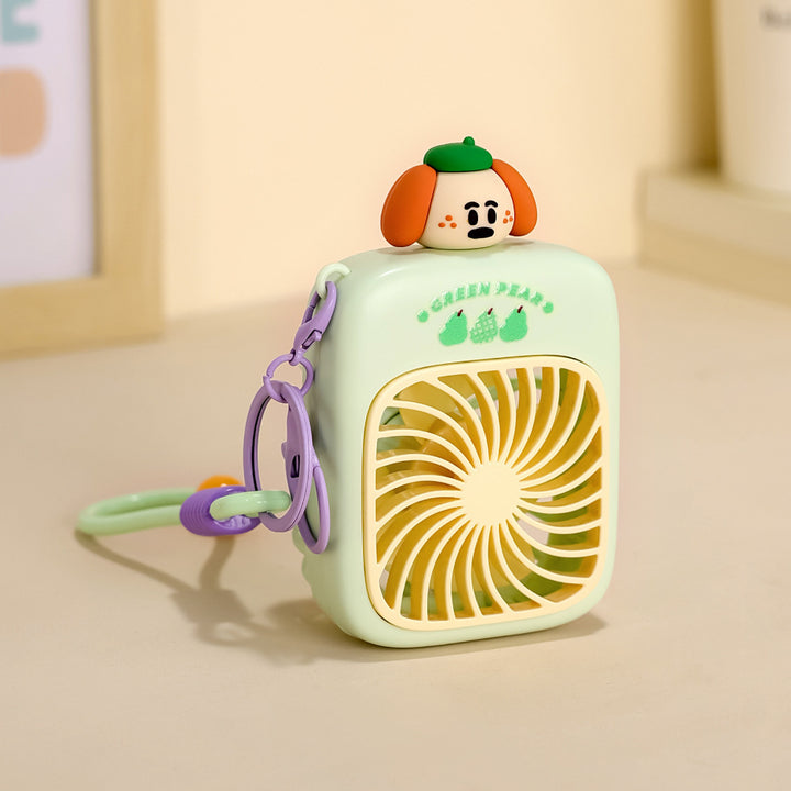 Damen kreativer tragbarer Mini-Ventilator mit Katzenmotiv Karnz