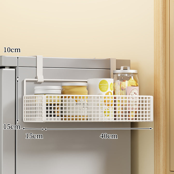 Über-Kühlschrank Doppel-Schicht Magnetische Drahtgeflecht Vorratsorganizer