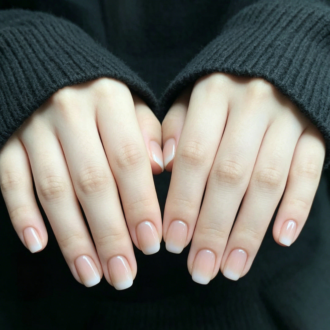 Elegante French Tip Nagelverstärkungen Karnz 1789915429