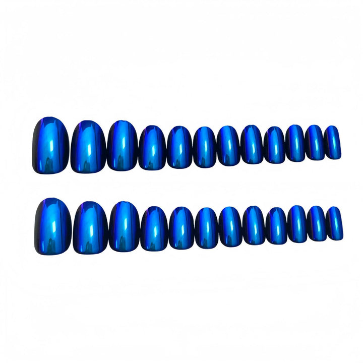 Premium Irisierendes Press-On Nagel Set Karnz