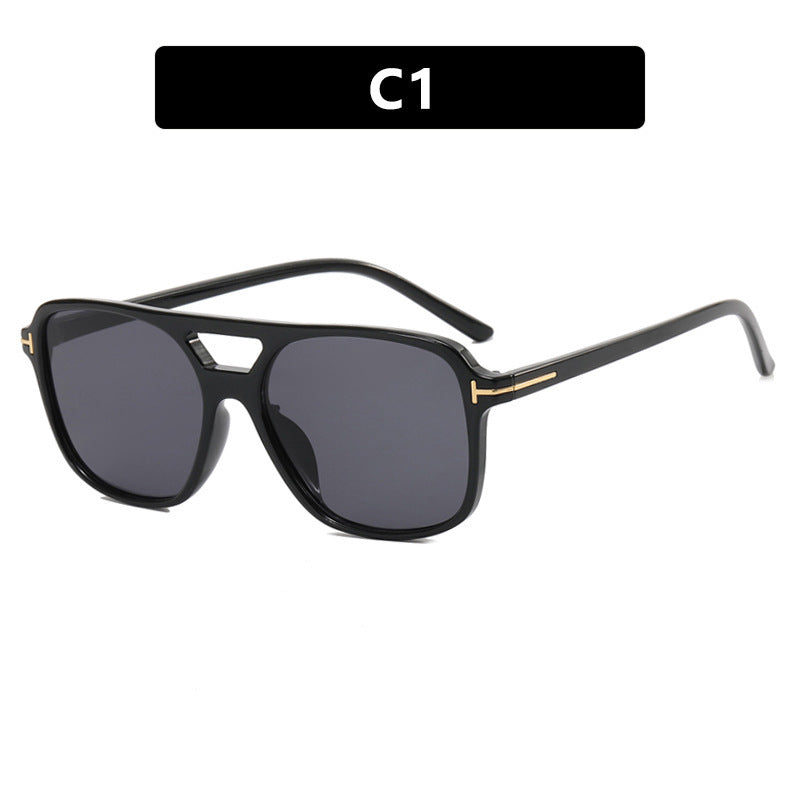 Damen stilvolle Sonnenbrille im modernen Rechteckdesign Karnz