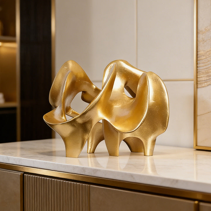 Moderne abstrakte Kunstskulptur
