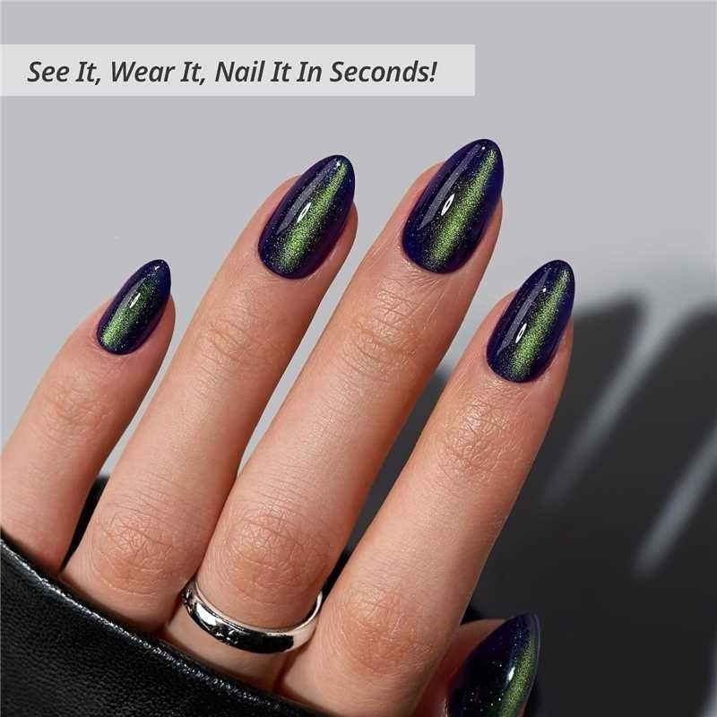 Nageldesignset mit glänzendem, seidigem Finish Karnz