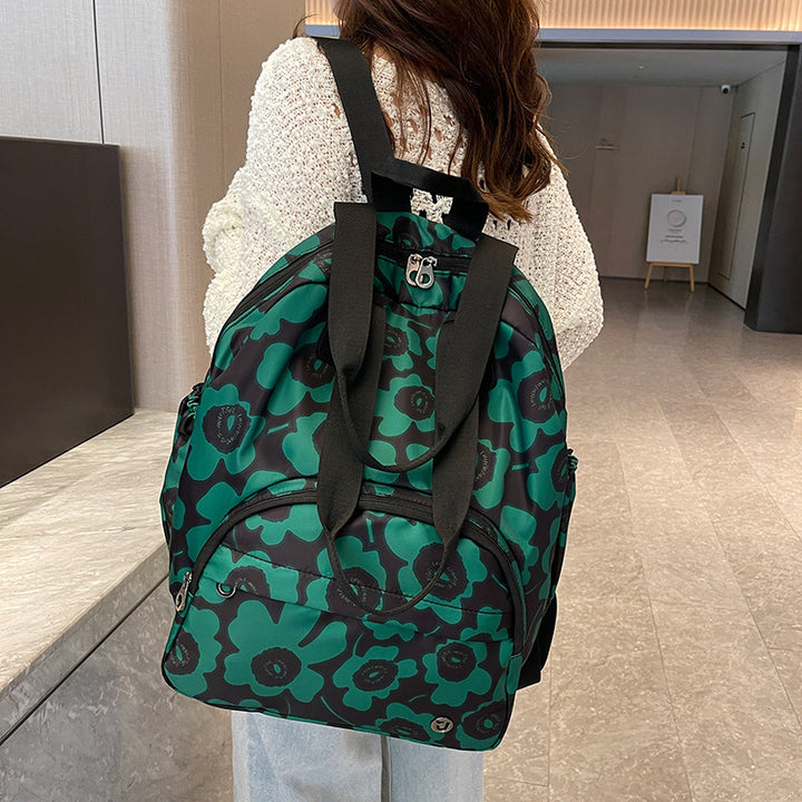 Blumenmuster Multi-Funktions-Rucksack Karnz