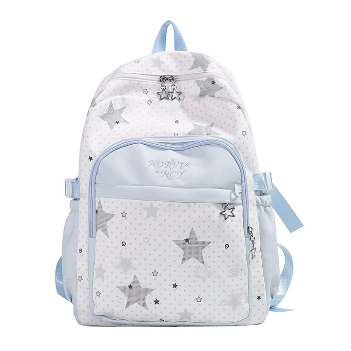 Stylische Sternmuster-Rucksack Karnz