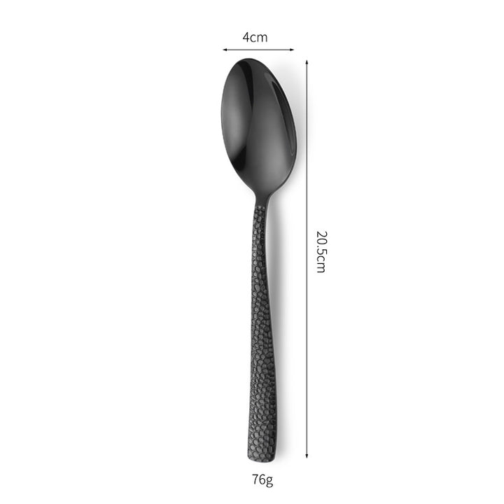 Stilvolles und Farbenfrohes Besteckset Aus Edelstahl Karnz