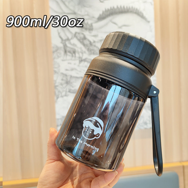 Damen kreative Trinkflasche mit praktischem Auslaufschutz Karnz