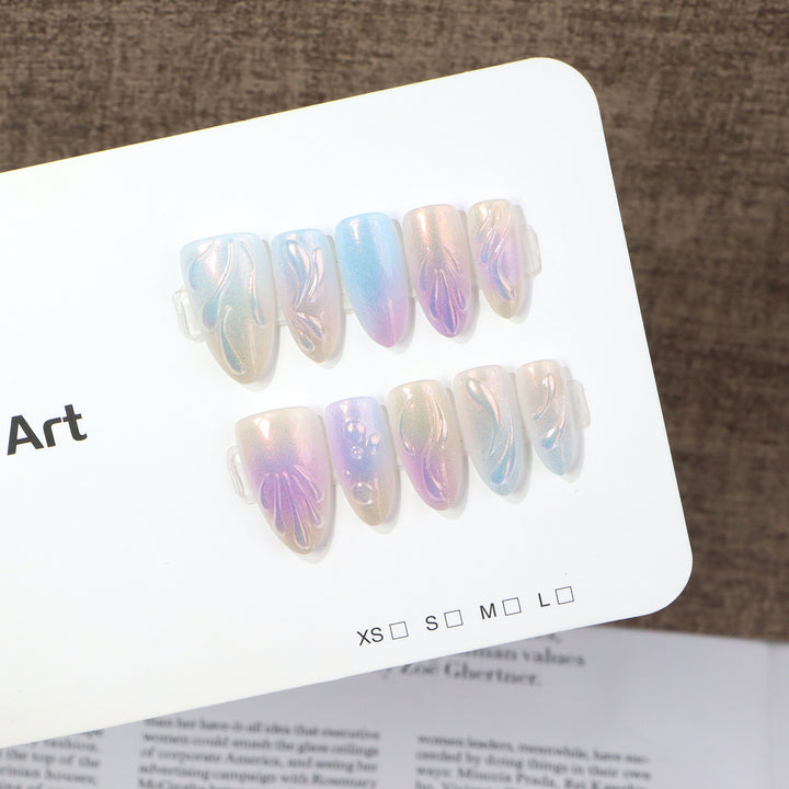 Holographisches Nagelkunst-Design-Set Karnz
