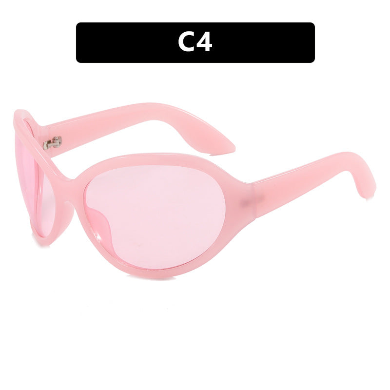 Damen sportliche Sonnenbrille mit robustem Design Karnz