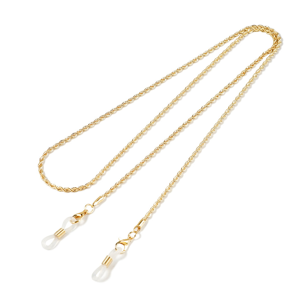 Gedrehte Kabel Brillenhalter Kette Karnz