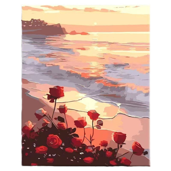 Floral Landscape Leinwandkunst Karnz