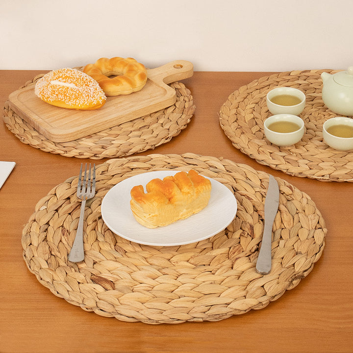 Runde Geflochtene Platzsets Karnz