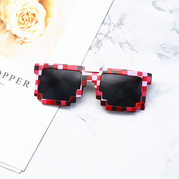 Bold Geometrischer Rahmen Sonnenbrille Karnz