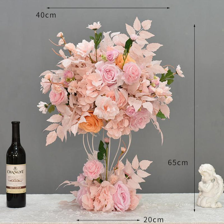 Luxuriöse Blumenmitte
