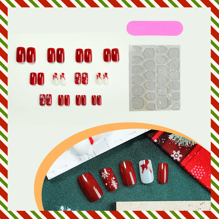 Künstliche Weihnachtskunstnägel Karnz