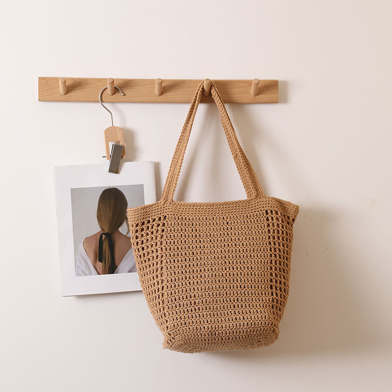 Damen Handgeknüpfte Einkaufs- und Strandtasche Karnz