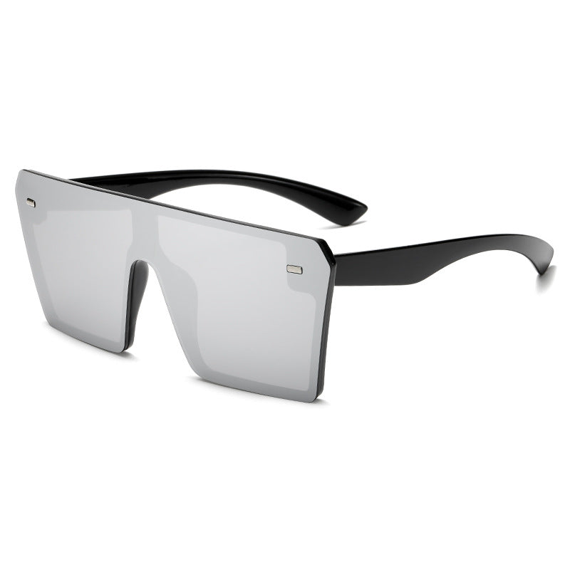 Damen Oversized Sonnenbrille im futuristischen Design Karnz
