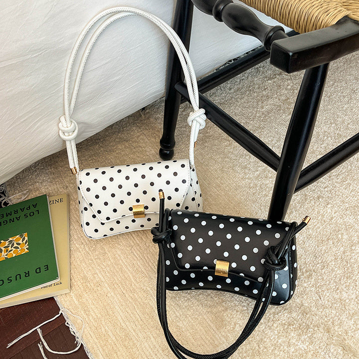 WoChic Polka Dot Schulter Handtasche Karnz