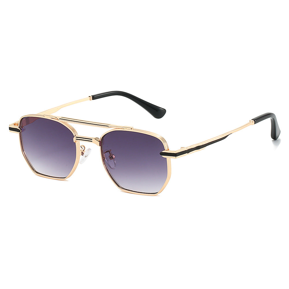 Damen modische Sonnenbrille im eleganten achteckigen Design Karnz