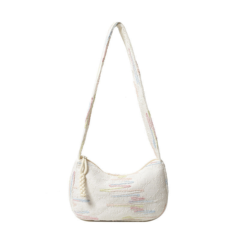 WoTextured Fabric Schultertasche Karnz