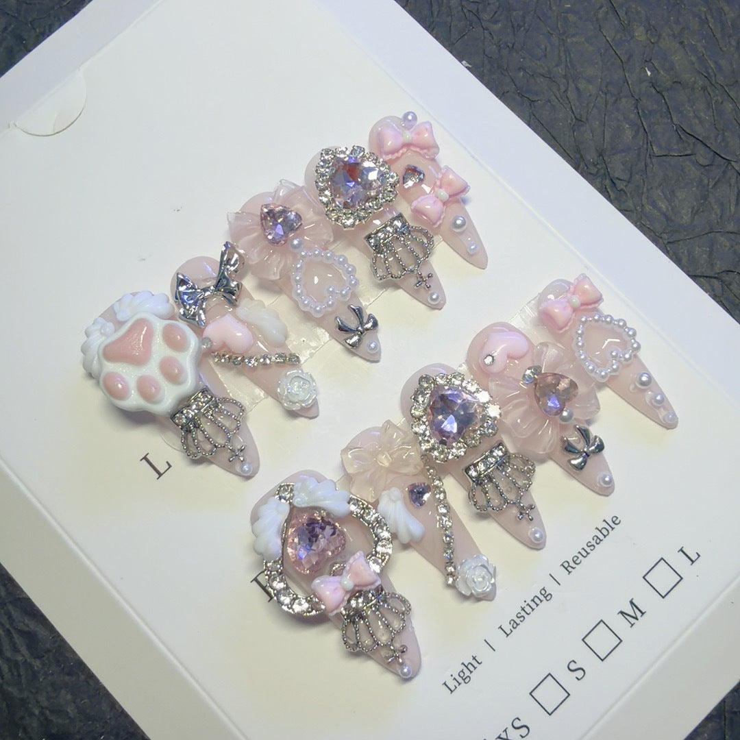 Dekorative Strass Haarklammern Set