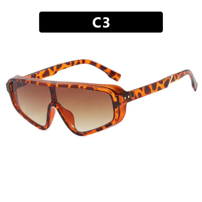 Damen Sportliche Sonnenbrille mit großem Sichtfeld und UV-Schutz Karnz